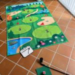 Sticky velcro golf indendørs